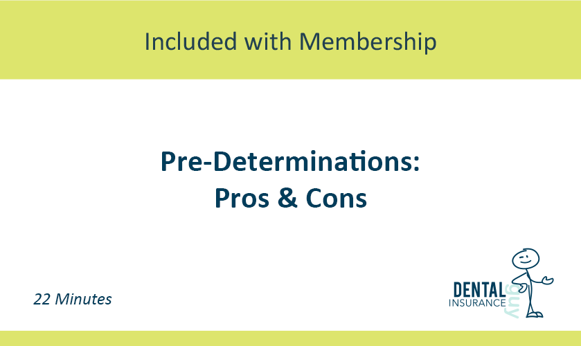 Pre-Determinations: Pros & Cons