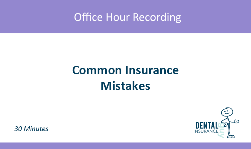 Common Insurance Miskates