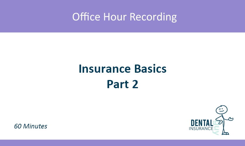 Insurance Basics: Part 2