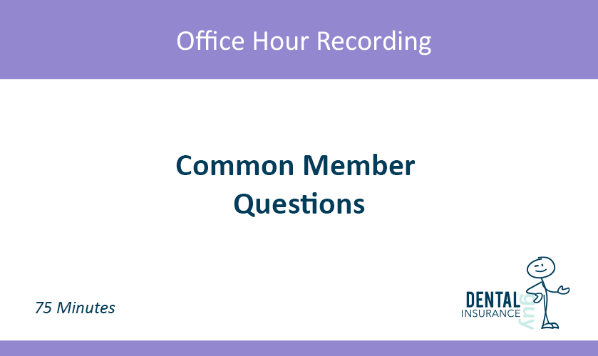 Common Member Questions