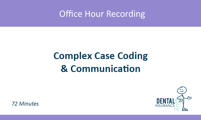 Complex Case Coding & Communication