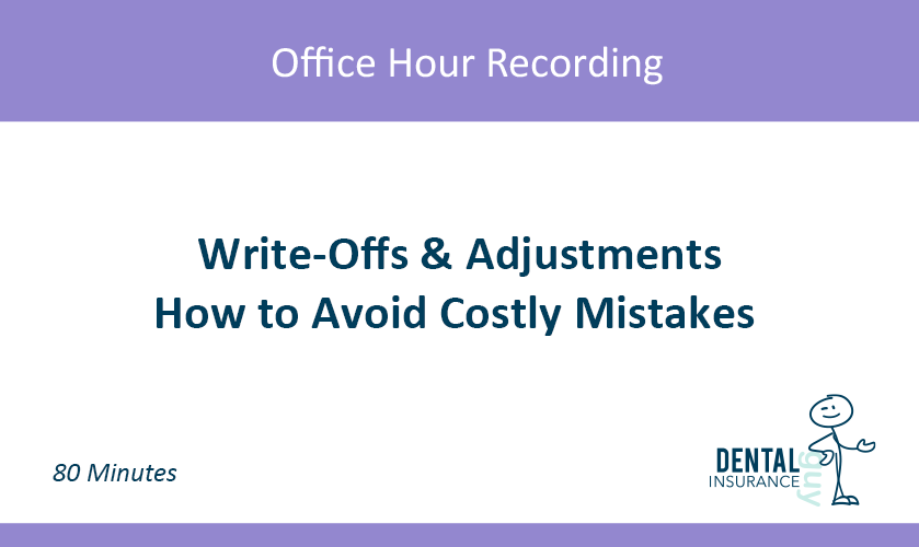 Write-Offs & Adjustments: How to Avoid Costly Mistakes